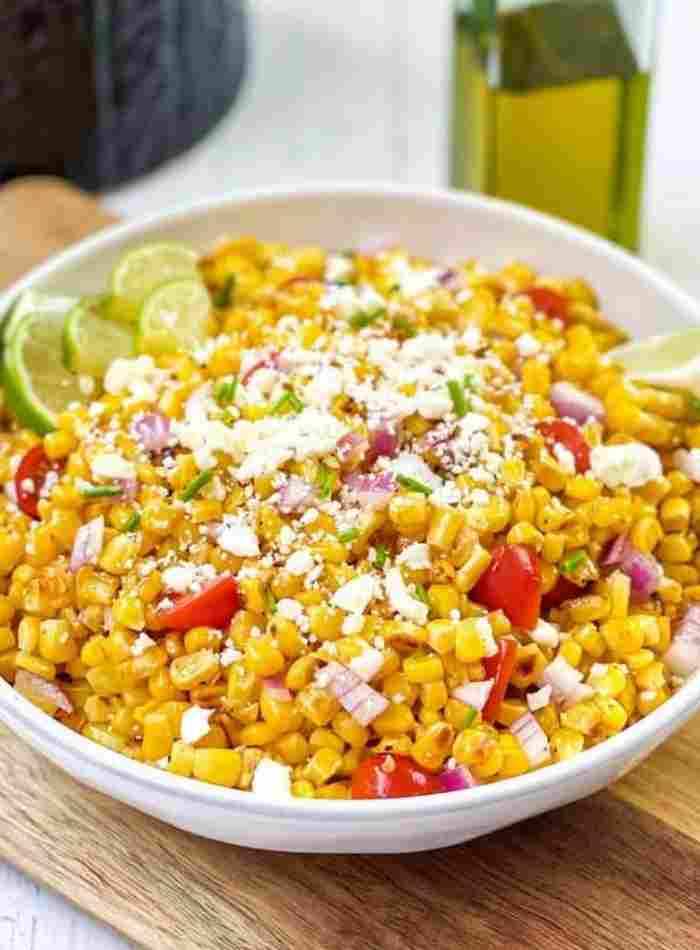 Feta Corn Salad: