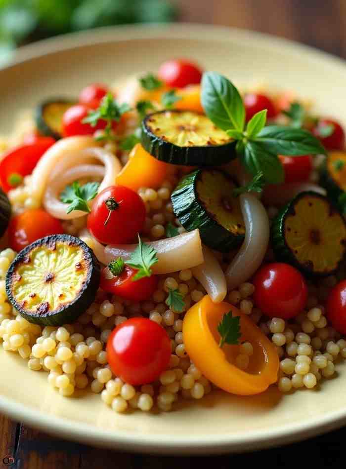 Grilled Veggie and Quinoa Bowl