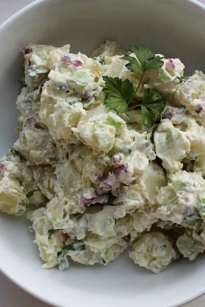 Herbed Greek Yogurt Potato Salad
