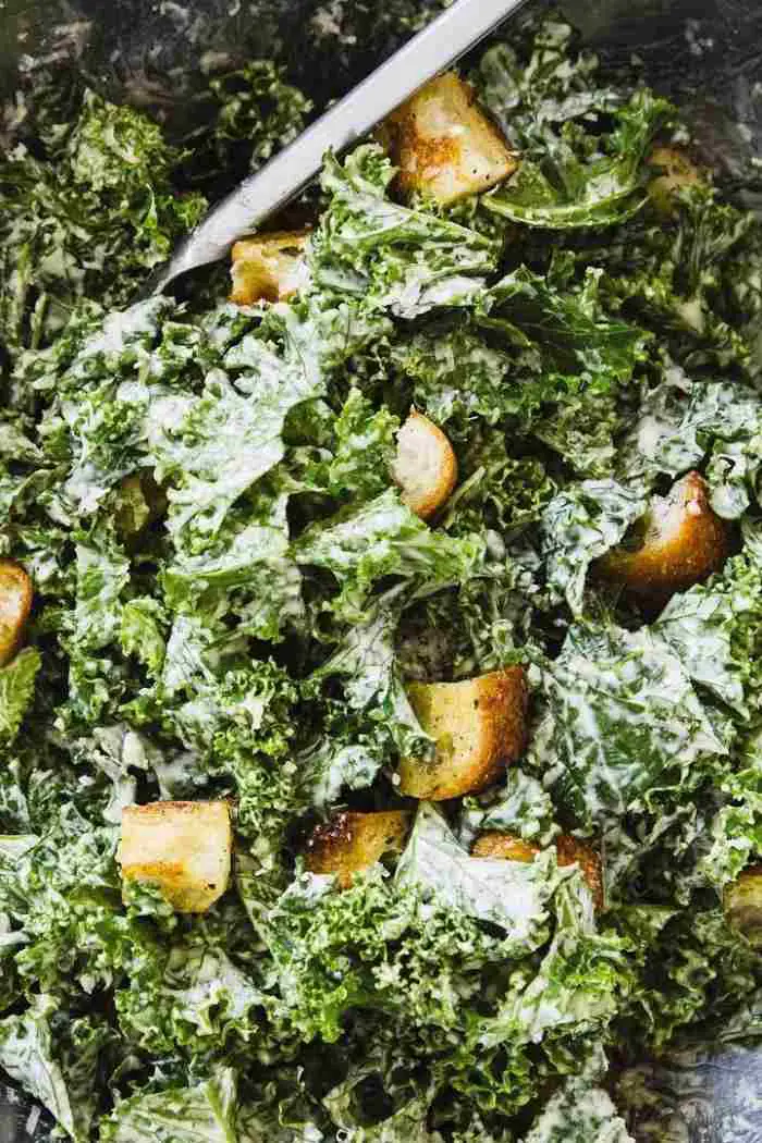 Kale Caesar Salad