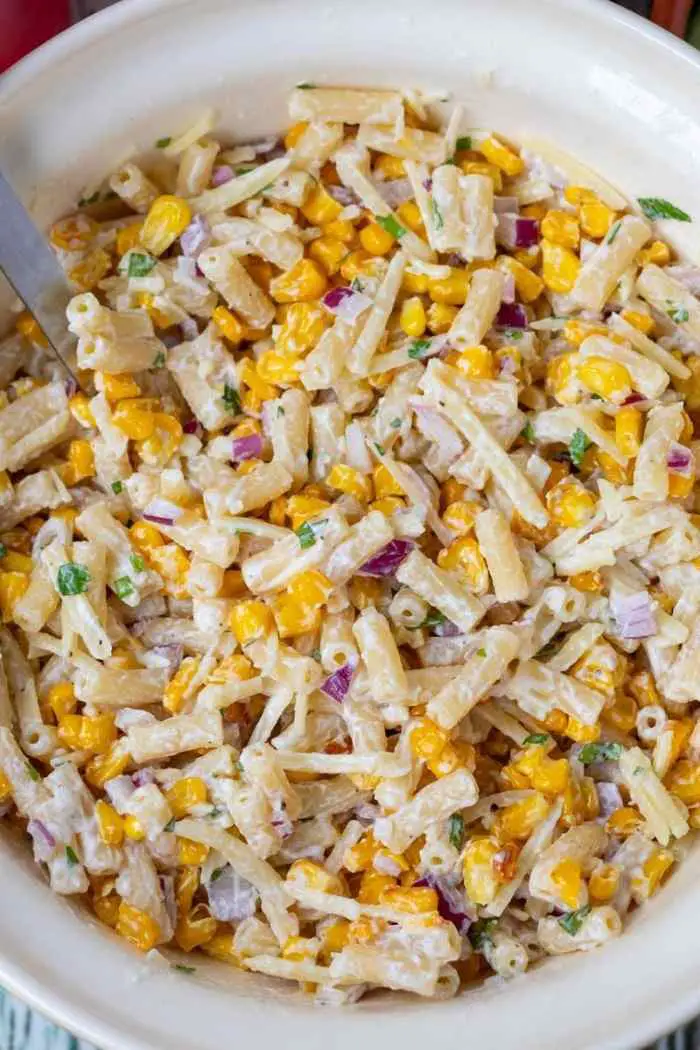 Mediterranean-Inspired Corn Pasta Salad