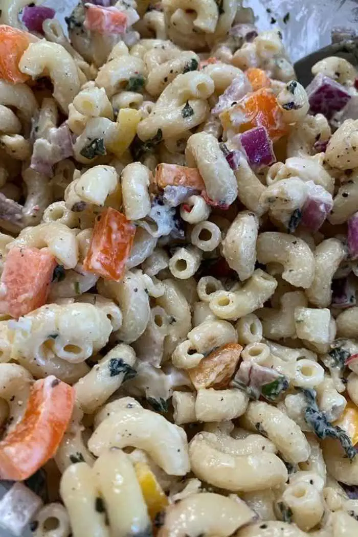 Pasta Salad with Mayo