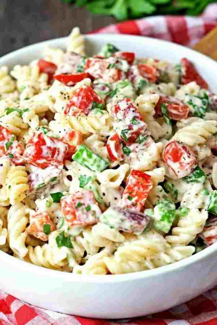Ranch BLT Pasta Salad