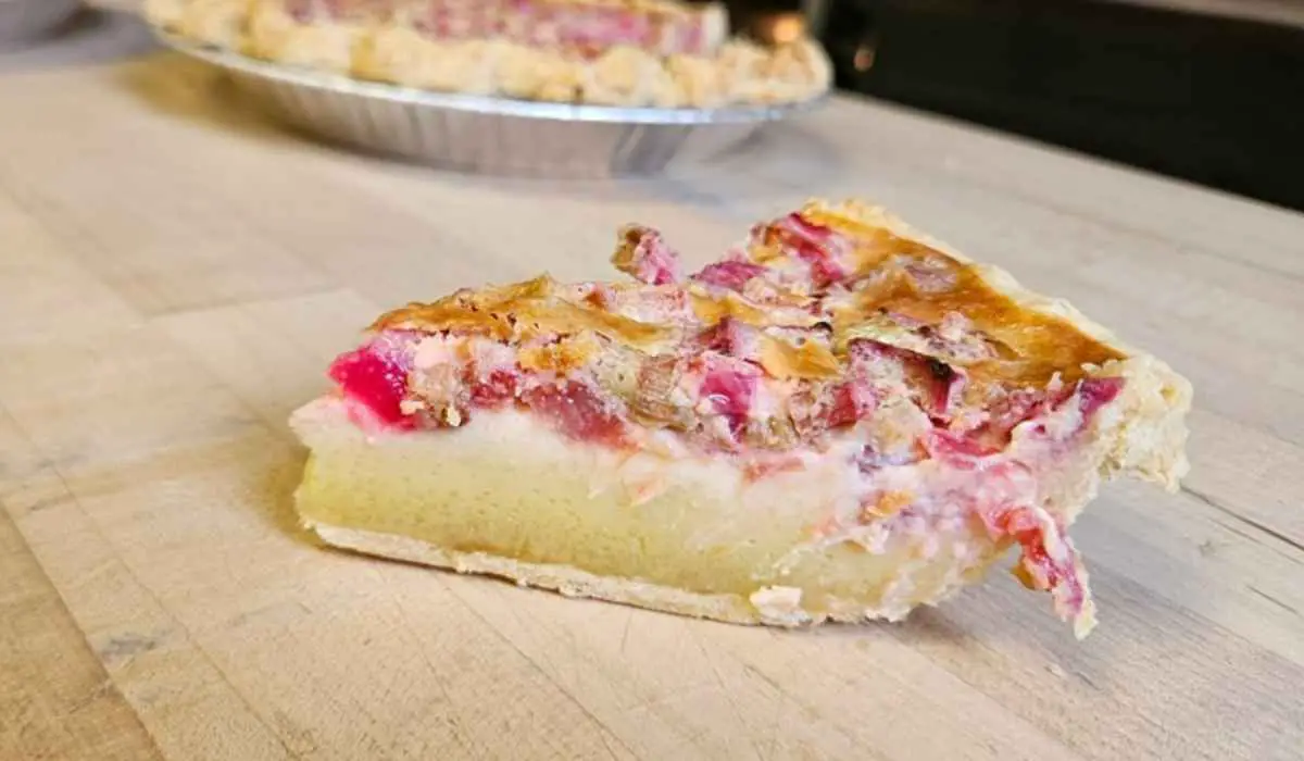 Rhubarb Custard Bars