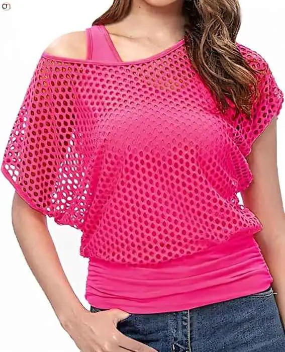 WILDPARTY Women's Casual Sexy Off Shoulder T-Shirt