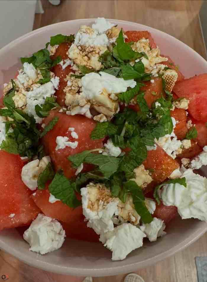 Watermelon and Feta Salad