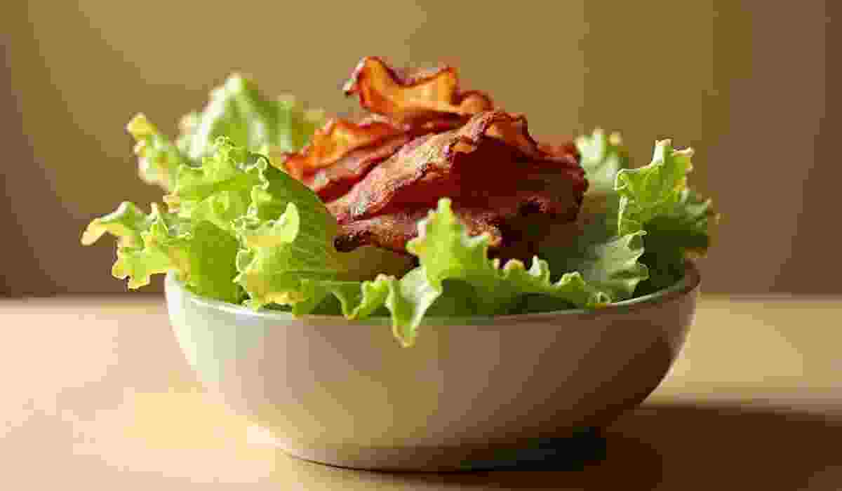 Wilted Lettuce Salad Bacon