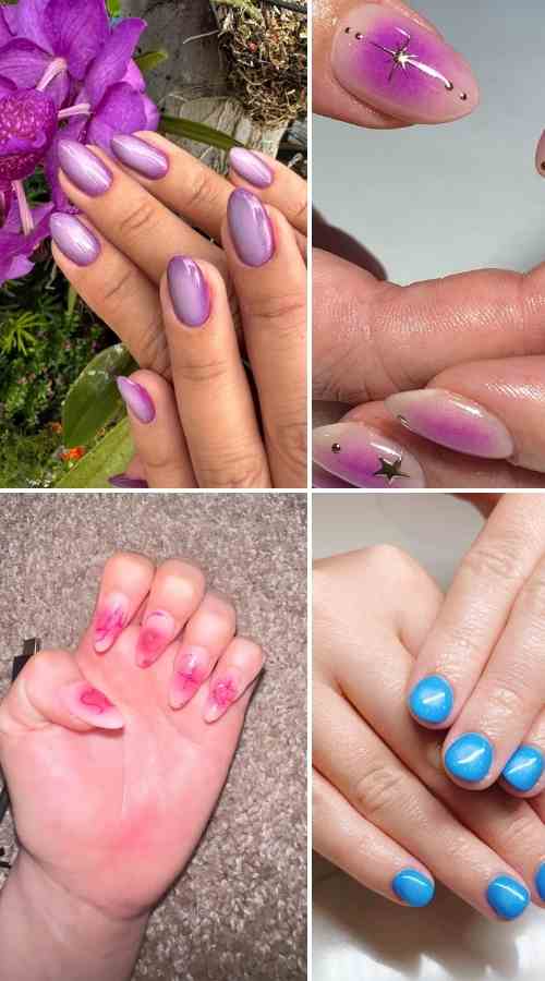 Bright Aura Nails