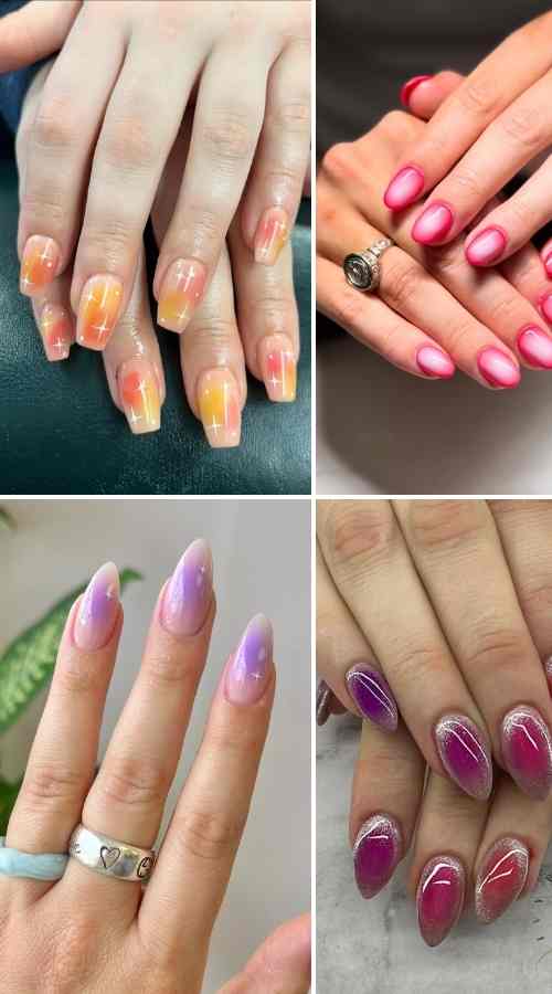Bright Aura Nails