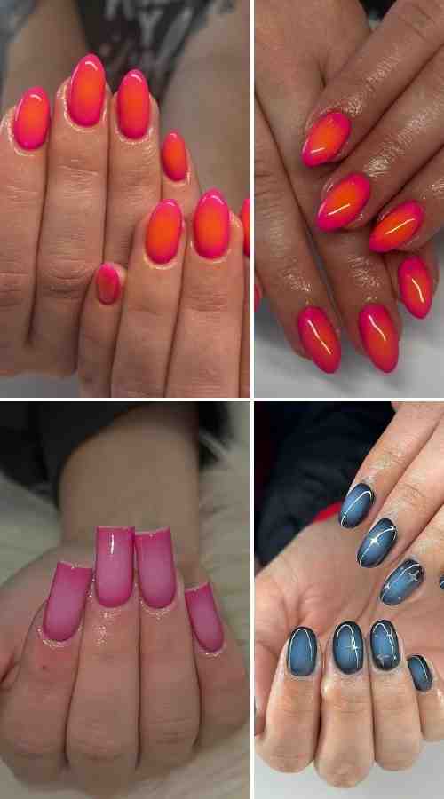 Bright Aura Nails