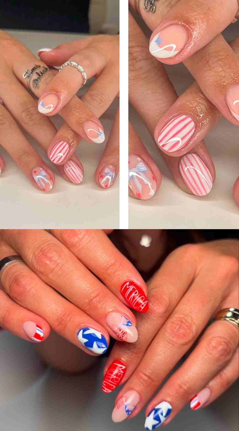 Fourth Of July Nails 