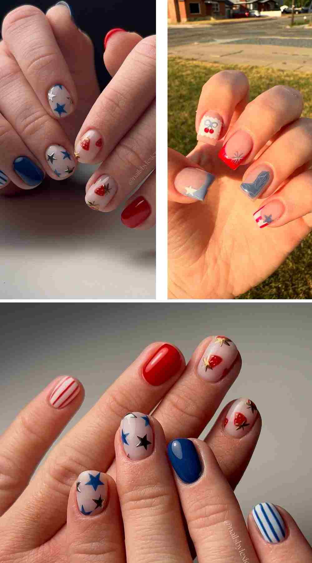 Fourth Of July Nails