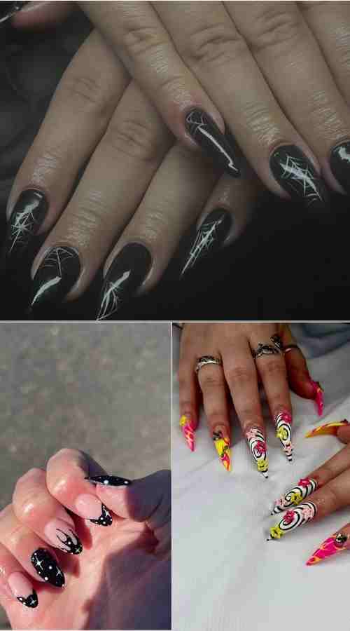 Goth Summer Nails