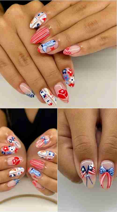 fourth of july nails